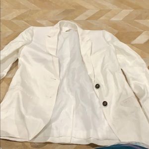 White Jcrew Blazer